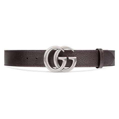 gucci leather belt for men double g 406831cve0t6438|Leather belt with Double G buckle .